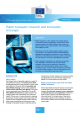 The first page of the Science for Policy Brief: Public transport research and innovation in Europe